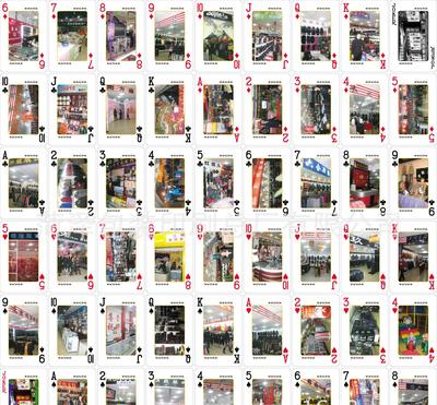 【商场超市类广告扑克牌 厂家定制 优质 快速】价格_厂家_图片